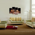 Modern Canvas Wall Art for Wall/Whisky and Cigarette Poster/Liquor Wall Art with Wood Frame